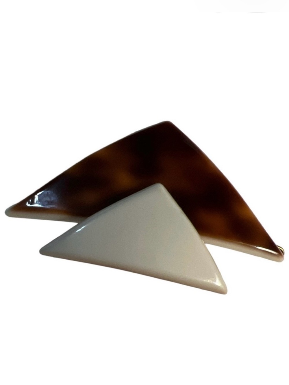 1970’s Vintage Triangle Barrette, Made in France, Deadstock